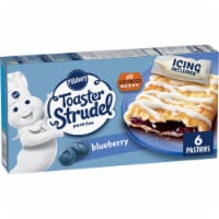Pillsbury Blueberry Toaster Strudel Frozen Pastries