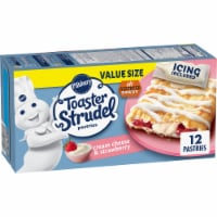 Pillsbury Cream Cheese & Strawberry Toaster Strudel Frozen Pastries