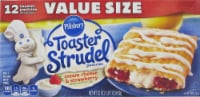 Pillsbury Toaster Strudel Strawberry Cream Cheese Pastries Perspective: Main
