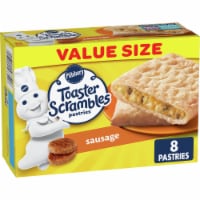 Pillsbury Sausage Toaster Scrambles Frozen Breakfast Pastries Perspective: Main