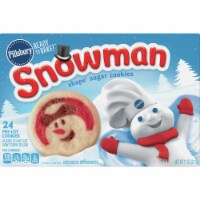 Pillsbury Ready to Bake Snowman Shaped Cookies