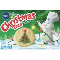 Pillsbury Ready to Bake Christmas Tree Shaped Cookie Dough Perspective: Main