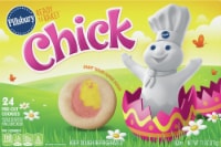 Pillsbury Ready to Bake Chick Shape Sugar Cookie Dough Perspective: Main
