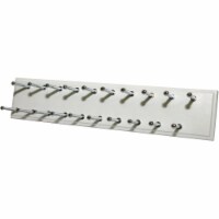 Easy Track Sliding Tie Rack