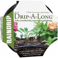 Raindrip 1/4 In. Dia. x 50 Ft. L. Poly Soaker Hose with Fittings R280DT