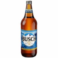 Busch Beer Single Bottle Perspective: Main