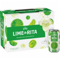 Ritas™ Lime-A-Rita Sparkling Margarita Flavored Malt Beverage Perspective: Main