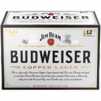 Budweiser® Jim Beam® Copper Lager Beer Perspective: Main