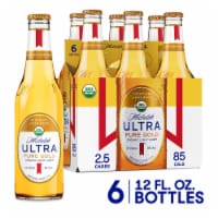 Michelob Ultra Pure Gold Organic Light Lager Beer Bottles