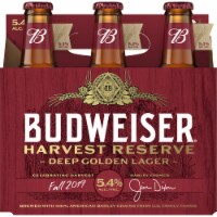 Budweiser Harvest Reserve Deep Golden Lager Beer Perspective: Main