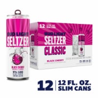 Bud Light Hard Seltzer Black Cherry, Gluten Free, Slim Cans Perspective: Main