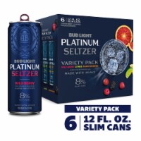Bud Light Platinum Wild Berry/Citrus/Blood Orange Seltzer Variety Pack Perspective: Main