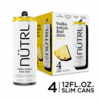Nutrl Pineapple Vodka Seltzer Perspective: Main