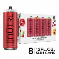 NUTRL Cranberry Variety Vodka Hard Seltzer Perspective: Main