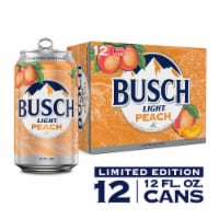 Busch Light Peach American Lager Beer Perspective: Main