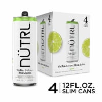 NUTRL Lime Vodka Hard Seltzer Perspective: Main