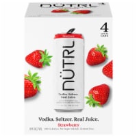 Nutrl® Vodka Seltzer Strawberry Perspective: Main