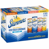 Skimmers Four Flavor Vodka Iced Tea Variety Pack Perspective: Main