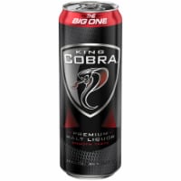 King Cobra® Premium Malt Liquor Single Can Perspective: Main