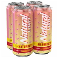 Natural Light Naturdays Strawberry Lemonade Beer Perspective: Main