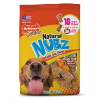 Nylabone® Natural Nubz™ Edible Dog Chews Chicken Flavor Large Dog Treats 18 Count