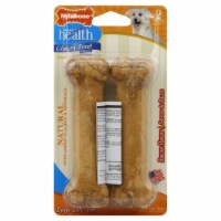 Nylabone Medium Bacon Daily Health Dog Bones Perspective: Main