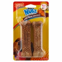Nylabone Edibles Natural Nubz Chicken Flavor Dental Dog Treat Chew (2-Pack) Perspective: Main
