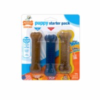 Nylabone Puppy Starter Pack Bacon Flavor