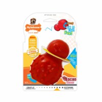 Nylabone® Medium Bacon Flavor Strong Rubber Chew Dog Toy