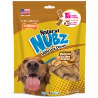 Nylabone Nubz Peanut Butter Flavor Edible Dog Chews