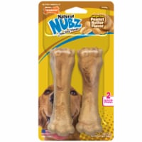 Nylabone Nubz Natural Peanut Butter Flavor Edible Dog Chews Perspective: Main