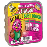 C & S Products 273962 11 oz High Energy Delight No Melt Suet Dough Cake - Pack of 8