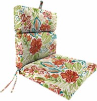 Jordan Manufacturing French Edge Chair Cushion - Valeda Breeze Perspective: Main