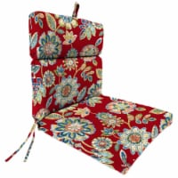 Jordan Manufacturing French Edge Chair Cushion - Daelyn Cherry