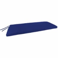 Jordan Manufacturing 9676PK1-2427D 48 in. Outdoor Bench Cushion, Veranda Cobalt