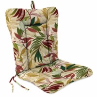 Jordan Manufacturing 9040PK1-2385D Outdoor Knife Edge Euro Style Chair Cushion, Oasis Gem