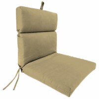 Jordan Manufacturing 9502PK1-611H Outdoor Chair Cushion, Heather Beige - 22 x 44 x 4 in.