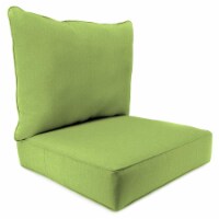 Jordan Manufacturing Deep Seat Pillow Back Set - Husk Texture Leaf Perspective: Main