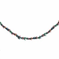 Hofert 300-Count Multi-Color Mini Christmas Light Garland Set, 9ft Green Wire