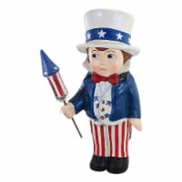 Patriotic Liberty Sammy Paper Mache Stars Rockets Freedom Td5020