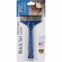 Dasco Pro Forged High Carbon Steel Brick Chisel Set - Blue
