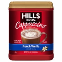 Hills Bros.® French Vanilla Cappuccino Instant Coffee Perspective: Main