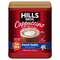 Hills Bros® Fat Free French Vanilla Cappuccino Drink Mix Perspective: Main