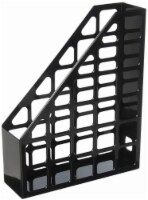 Rubbermaid Magazine File - Black Perspective: Main
