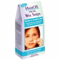 Qfc Hair Off Facial Wax Strips 18 Count