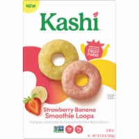 Kashi Strawberry Banana Smoothie Loops Cereal Perspective: Main