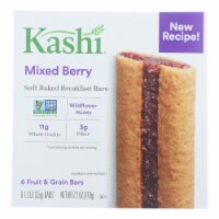 Kashi Mixed Berry Soft Baked Breakfast Bars Perspective: Main