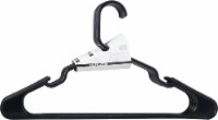 Merrick Black Plastic Tubular Hangers Perspective: Main