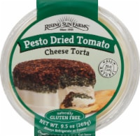 Rising Sun Farms Pesto Dried Tomato Cheese Torta Perspective: Main