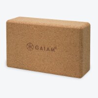 GAIAM Cork Yoga Block